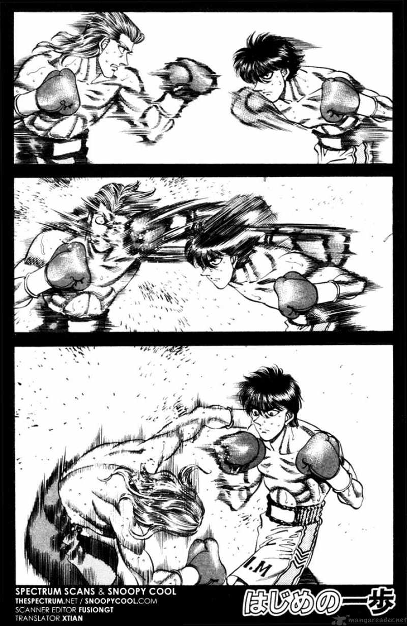 Hajime no Ippo: Fighting Spirit, Chapter 319 image 01